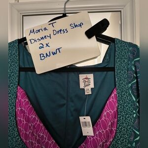 Disney Dress Shop Ariel Fit And Flare Dress 2x BNWT - The Little Mermaid